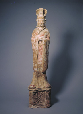 图片[1]-Pottery figurines of officials-China Archive